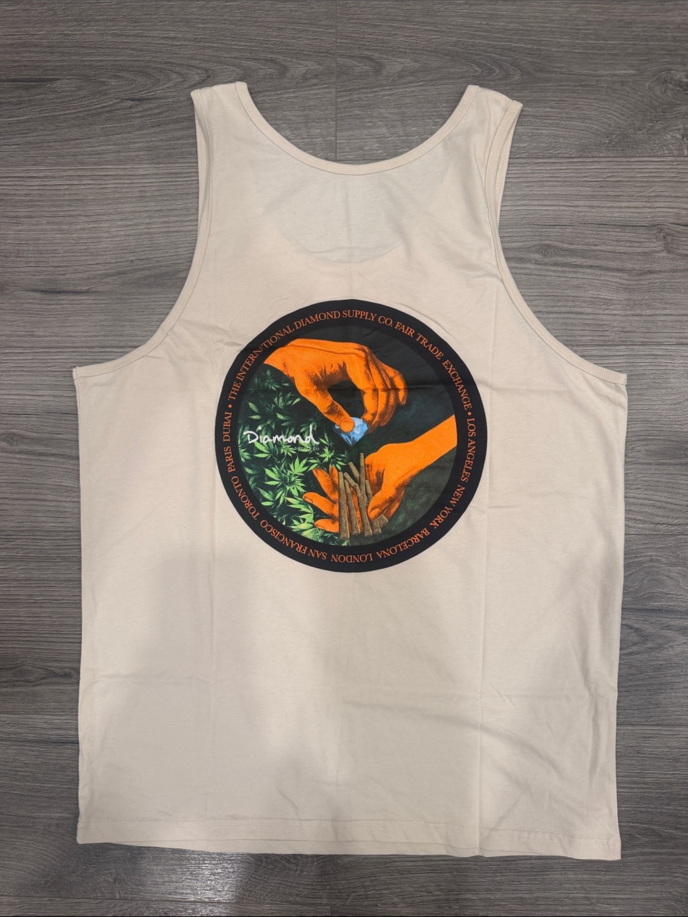 Diamond Supply Co. Fair Trade Exchange Tank Men’s Size Extra Large
